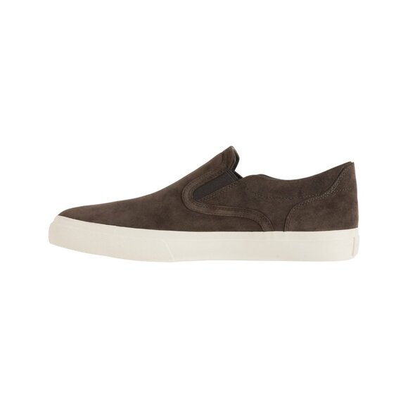VINCE Brown/Ivory Fairfax Sneakers - Suede, Slip-Ons (For Men) - Picture 4 of 6